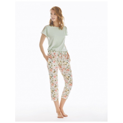 pijama mujer capri N09012