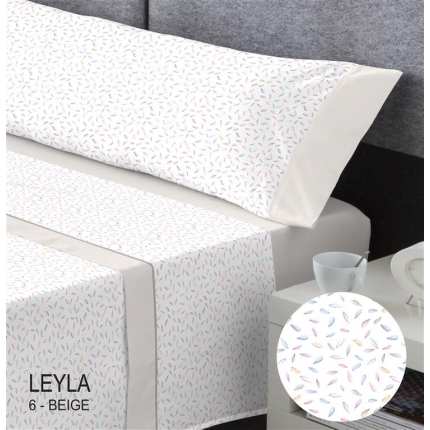 Juego de Sábanas LEYLA (Kabely Catotex)
