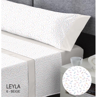 Juego de Sábanas LEYLA (Kabely Catotex)