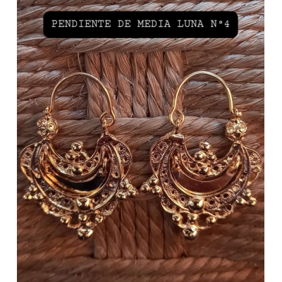 Pendientes Medias Lunas nº4