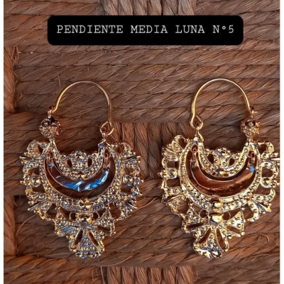 Pendientes Media Luna nº5